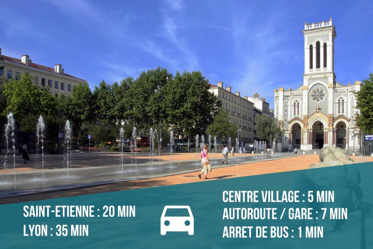 Kasa Home - Calme, Cosy, Wifi & Netflix Saint-Martin-la-Plaine 외부 사진